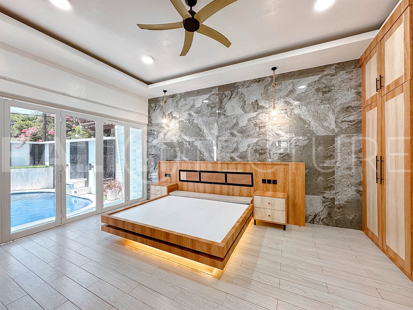 "Cozy 1-bedroom villa in Ungasan, Bali, with private pool and modern amenities."
