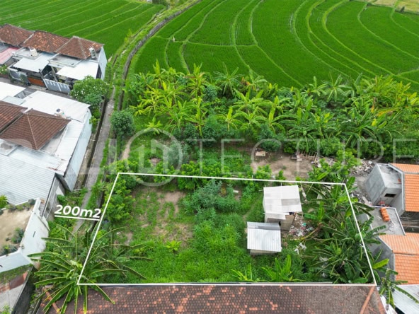 Scenic Bali land in Cepaka village, ideal for private residence or holiday rental