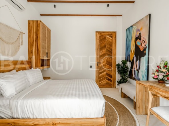 Front view of a premium Ubud villa, ideal for investment