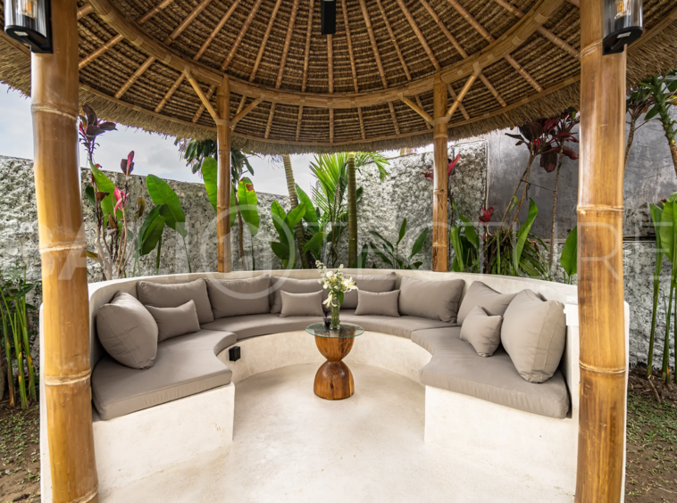Front view of a premium 2+1 villa, ideal for investment or personal retreat in Ubud, Bali.