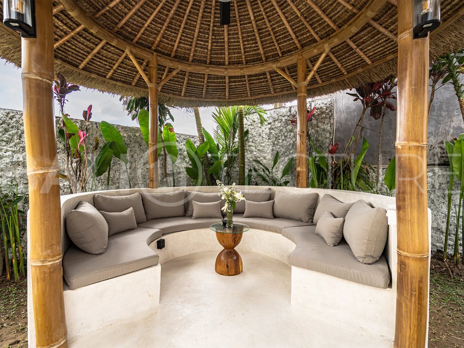 Front view of a premium 2+1 villa, ideal for investment or personal retreat in Ubud, Bali.