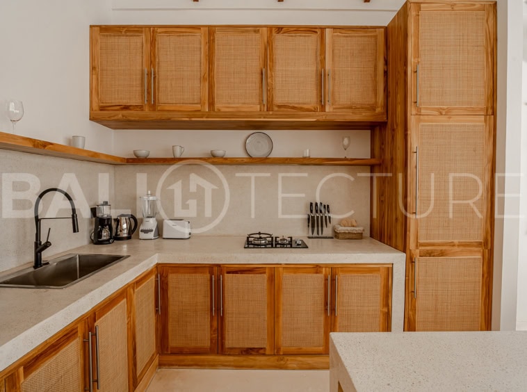 Elegant living space with a private pool, perfect for relaxation and entertaining.