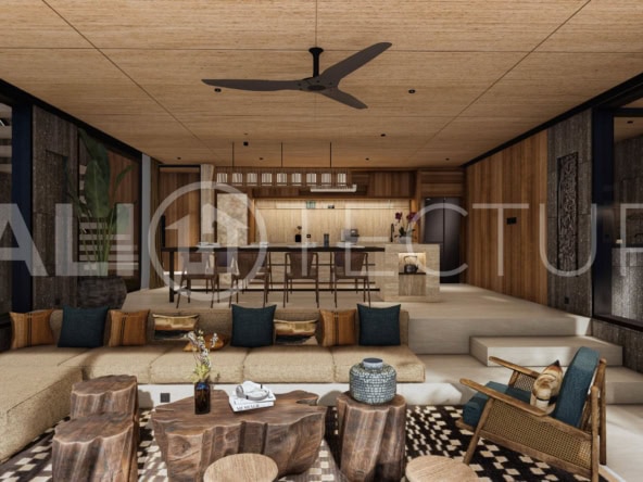 3 Bedroom Amazing Offplan Villa Within Resort in Canggu 3