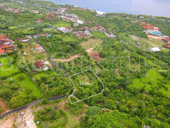 Amazing 3300m2 Plot of Land In Ungasan 2
