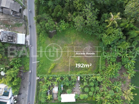 192m2 investment land in Kedungu Bali with rice field views Close to Kedungu Beach Tanah Lot Temple and Nirjhara Waterfall Ideal for villa or rental property