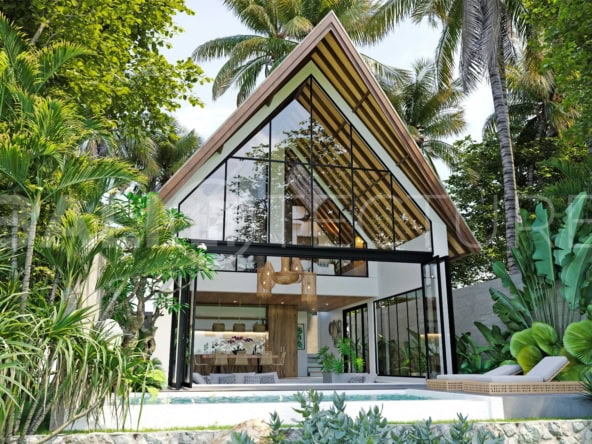 Tukad Huts – Open Plan Tropical 2 Bedroom Villa 1