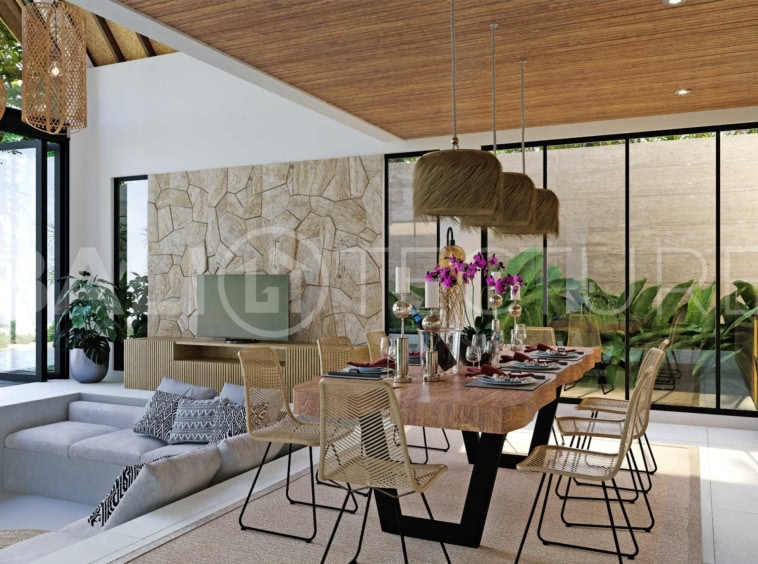 Tukad Huts – Open Plan Tropical 2 Bedroom Villa 3