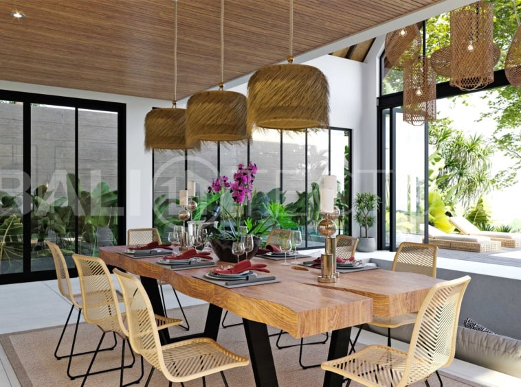 Tukad Huts – Open Plan Tropical 2 Bedroom Villa 4