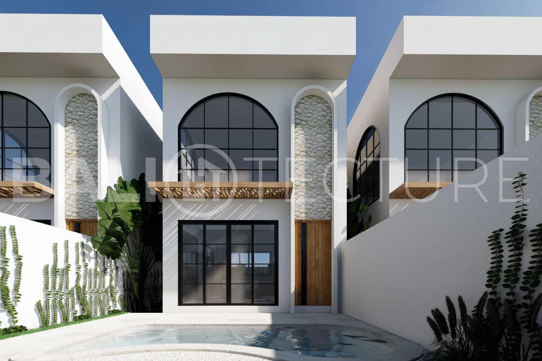 Modern 1-bedroom villa in Munggu Seseh with a private pool and rice field views. Close to Pererenan and Seseh Beach. Fully furnished, ideal for relaxation or investment.