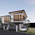 Luxury 3-bedroom villa in Kedungu with breathtaking greenbelt and forest views, private pool, and modern amenities.