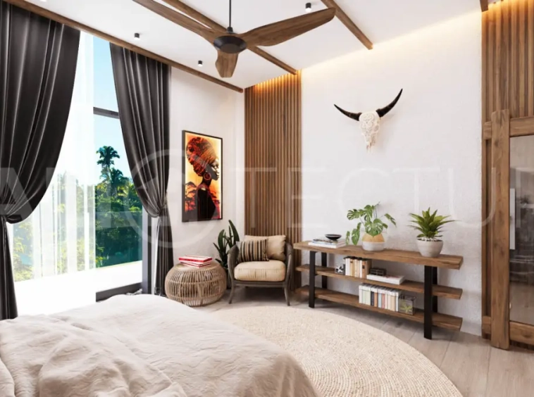 off plan tropical 3 bedroom villa for sale in Ubud 10