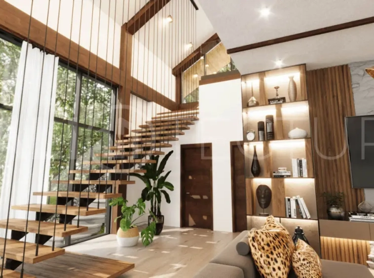 off plan tropical 3 bedroom villa for sale in Ubud 13
