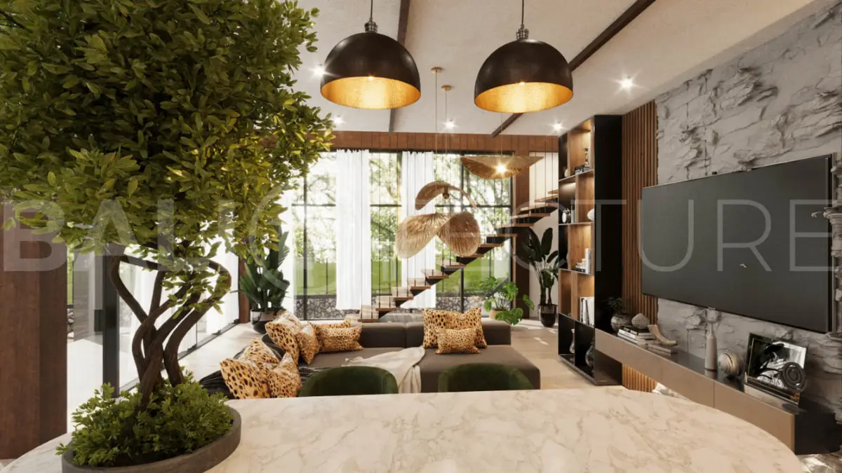 off plan tropical 3 bedroom villa for sale in Ubud 15