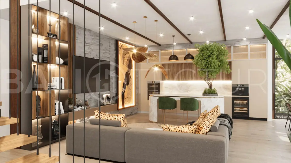off plan tropical 3 bedroom villa for sale in Ubud 16