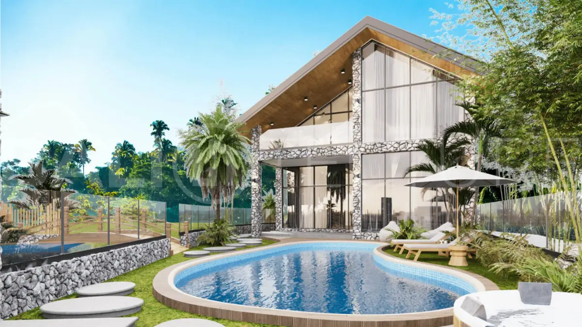 off plan tropical 3 bedroom villa for sale in Ubud 17