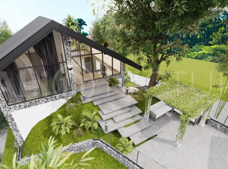 off plan tropical 3 bedroom villa for sale in Ubud 20