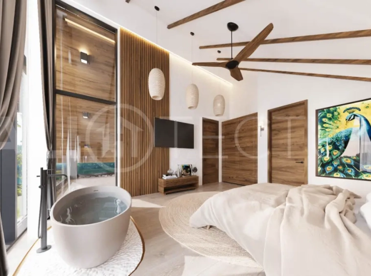 off plan tropical 3 bedroom villa for sale in Ubud 3