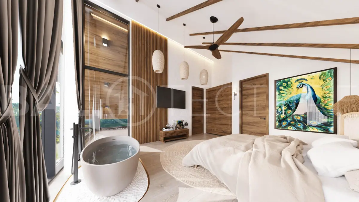 off plan tropical 3 bedroom villa for sale in Ubud 3