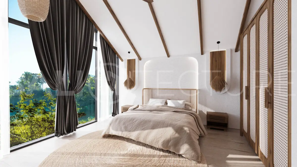 off plan tropical 3 bedroom villa for sale in Ubud 4