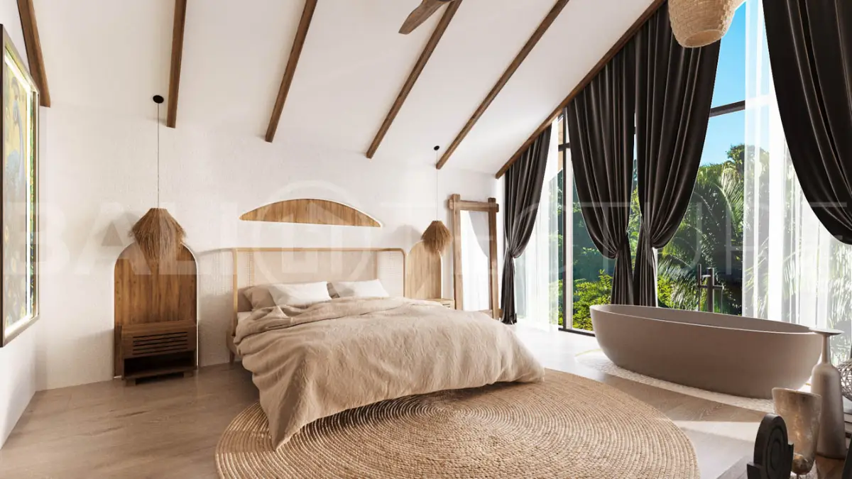 off plan tropical 3 bedroom villa for sale in Ubud 7