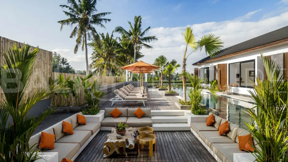 Magnificent Ricefield View 5 Bedroom Villa for Sale in the Heart of Ubud Bali 16