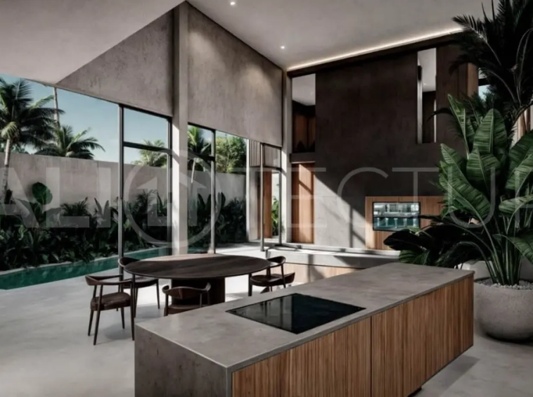 Off-Plan Modern Industrial Loft for Sale in Kerobokan Bali 4