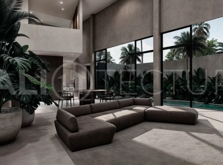 Off-Plan Modern Industrial Loft for Sale in Kerobokan Bali 5