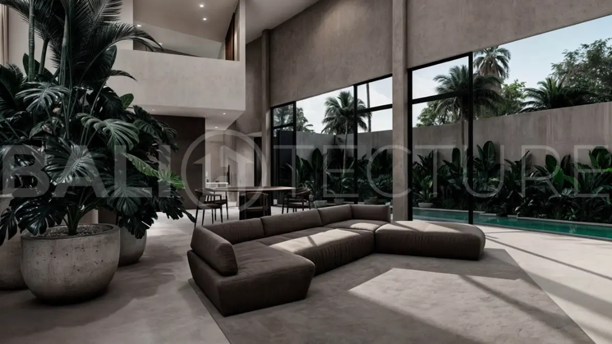 Off-Plan Modern Industrial Loft for Sale in Kerobokan Bali 5