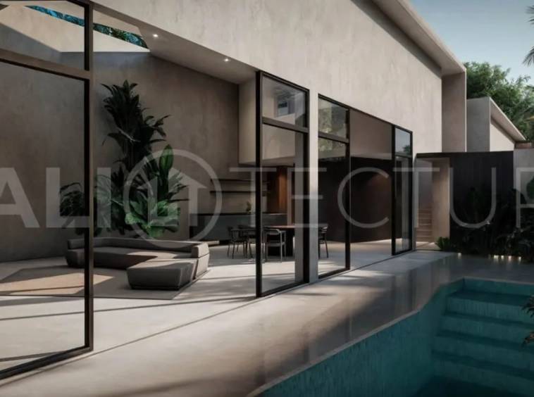 Off-Plan Modern Industrial Loft for Sale in Kerobokan Bali 8
