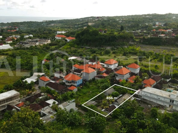 Ungasan Plot 850 m2 for Sale, Ideal for Development2