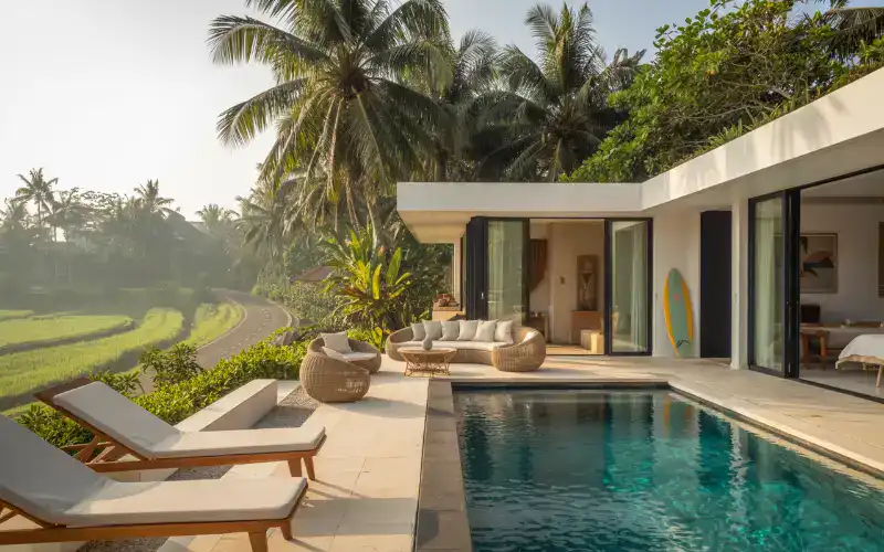 best spot for villa stays in bali