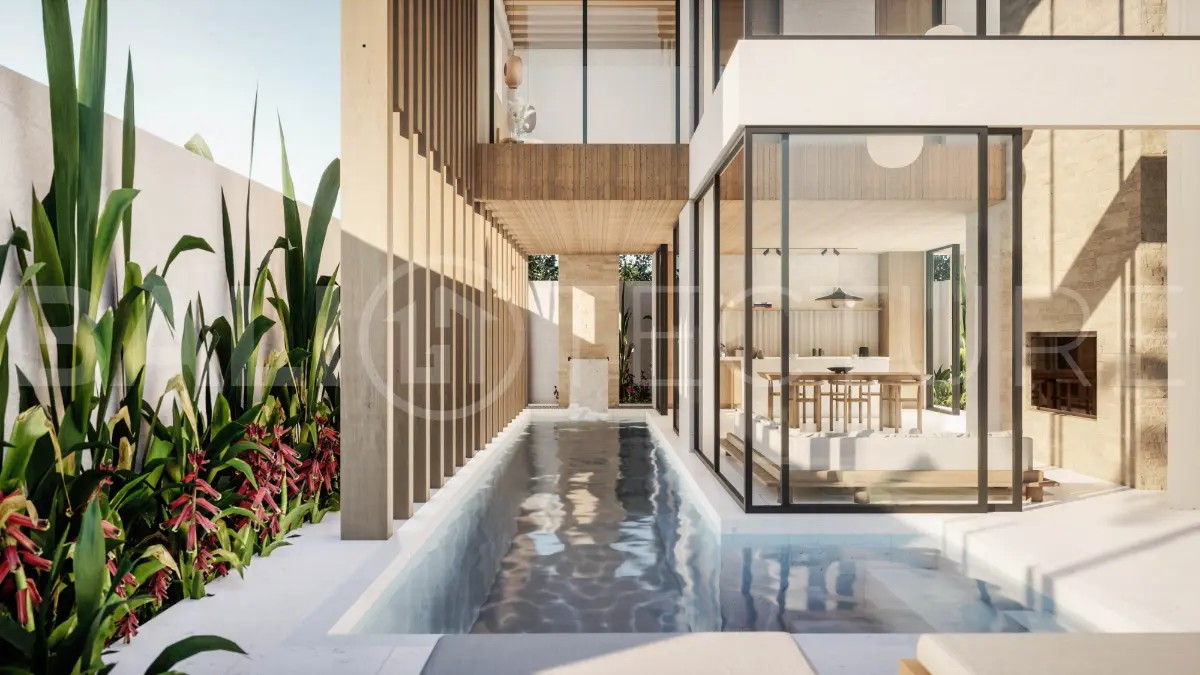 Elegant Modern Villa in Umalas, 2BR Leasehold Property with Pool, Garden, and High ROI Potential 8