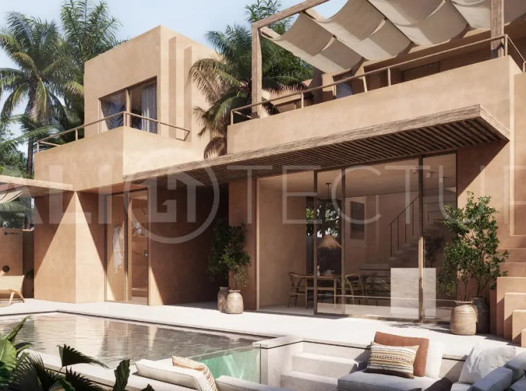 Exotic Living Near the Beach, 1BR Moroccan Infused Villa with Pool and Tropical Garden2