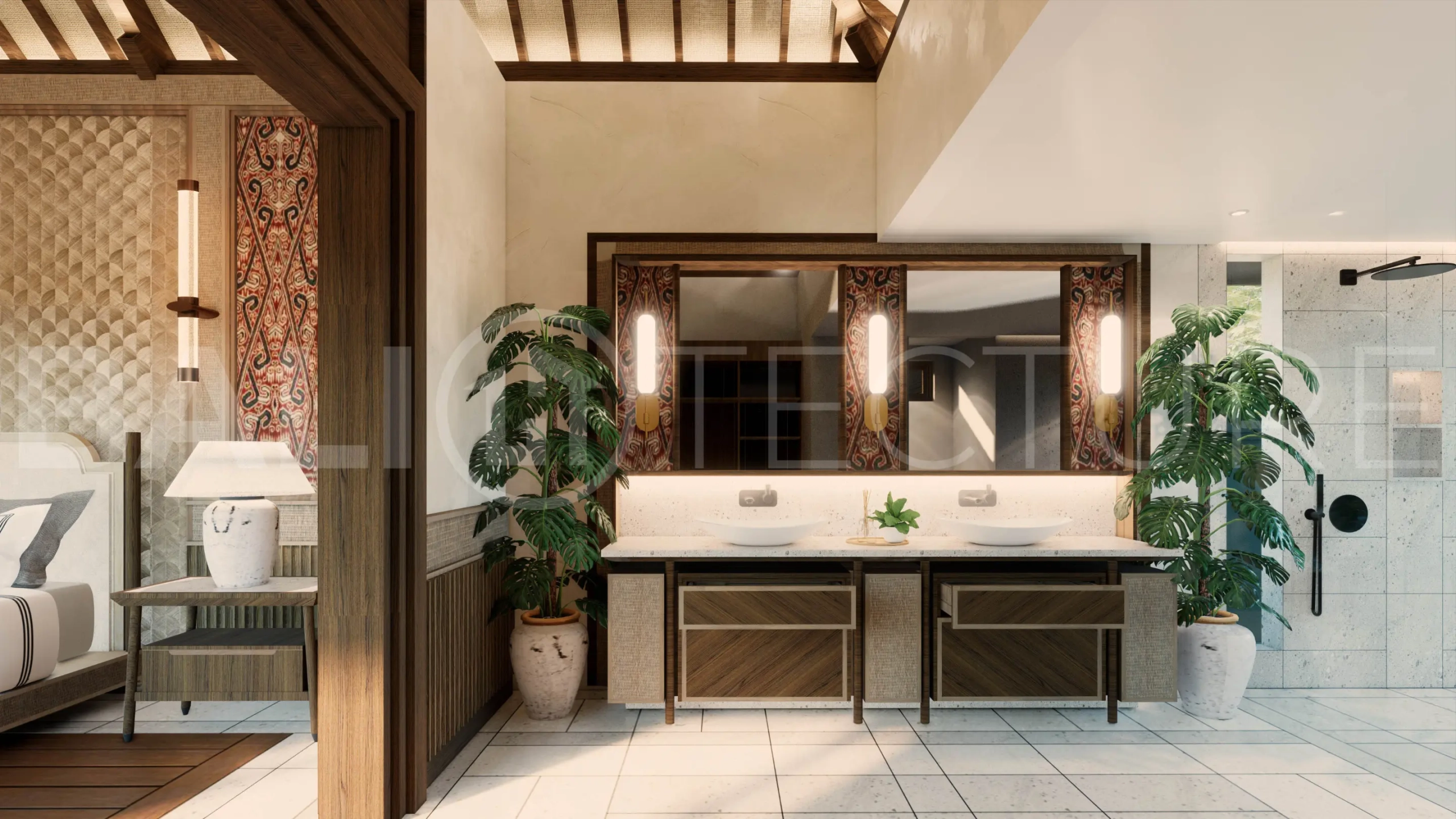 Elegant 1BR Retreat with Large Garden in Central Seminyak for Sale 11