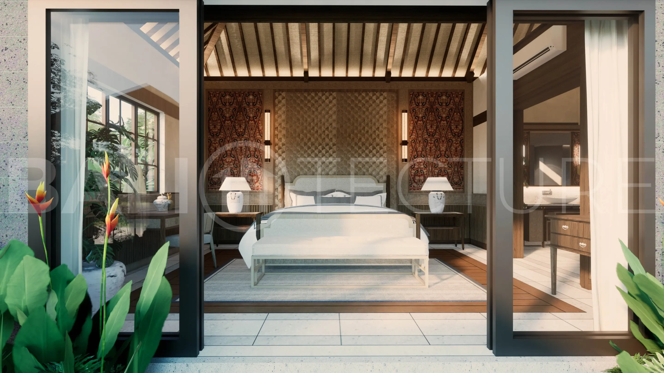 Elegant 1BR Retreat with Large Garden in Central Seminyak for Sale 12