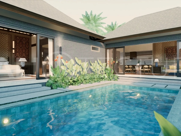 Elegant 1BR Retreat with Large Garden in Central Seminyak for Sale1