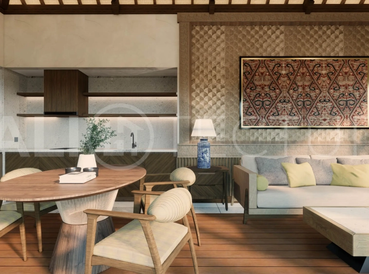 Elegant 1BR Retreat with Large Garden in Central Seminyak for Sale 8