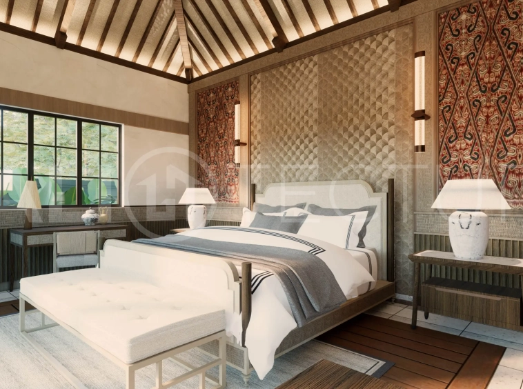 Elegant 1BR Retreat with Large Garden in Central Seminyak for Sale 9