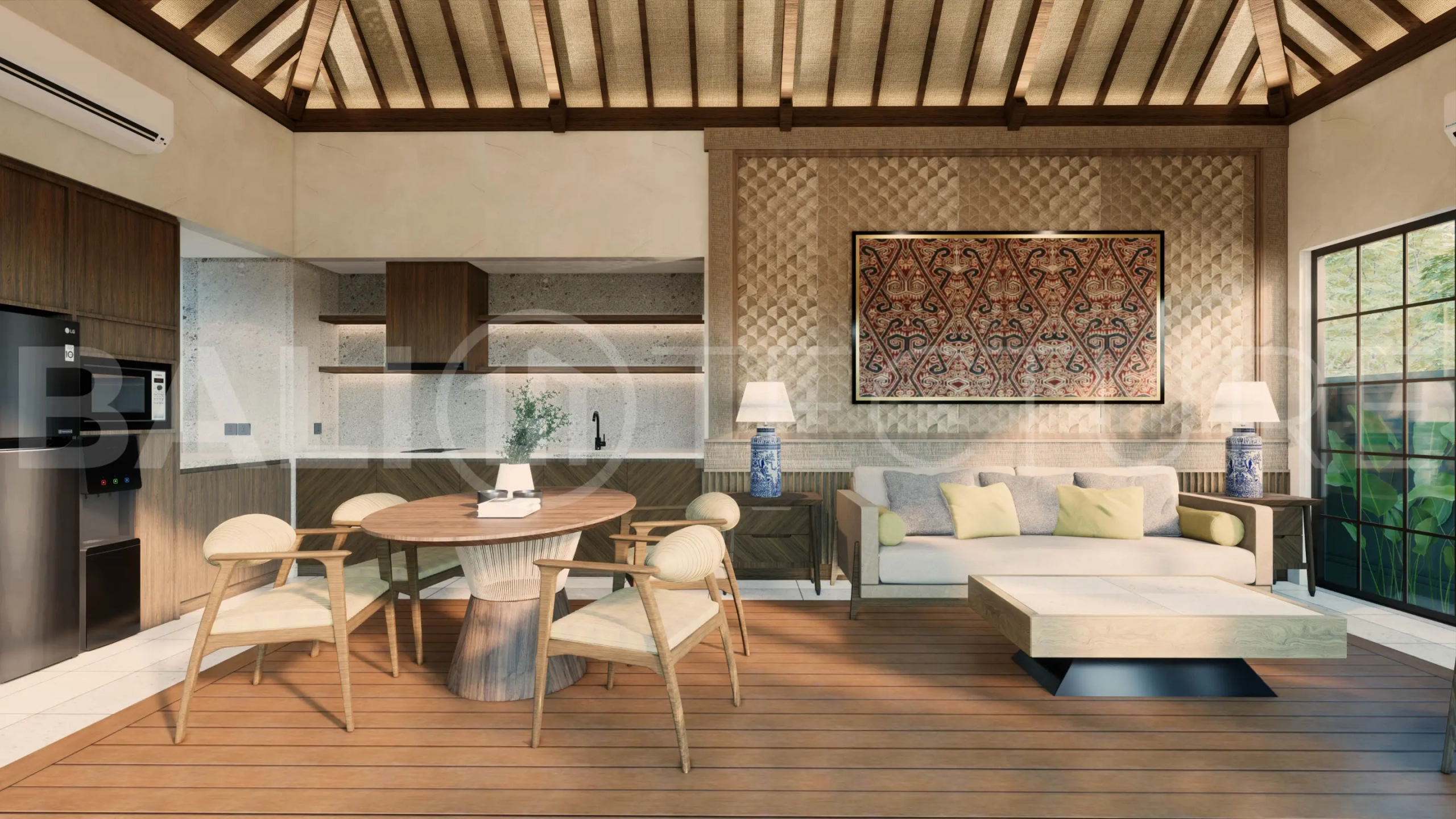 Elegant 1BR Retreat with Large Garden in Central Seminyak for Sale 10