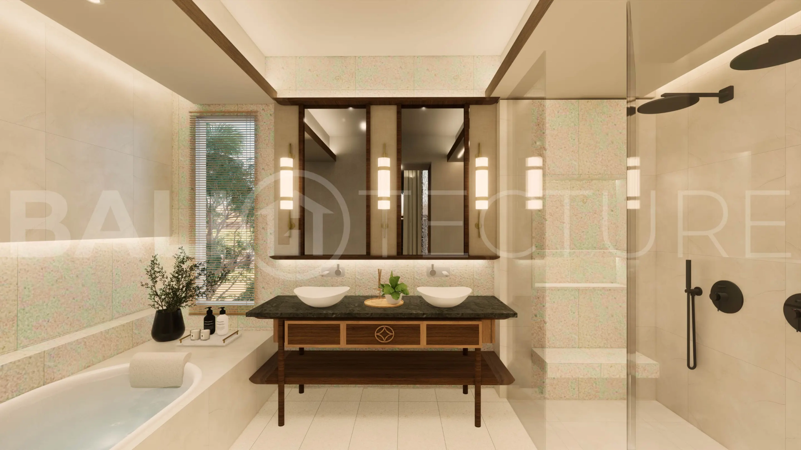 Exclusive 2BR Villa In Seminyak for Sale with Big Pool, Garden & Modern Design20