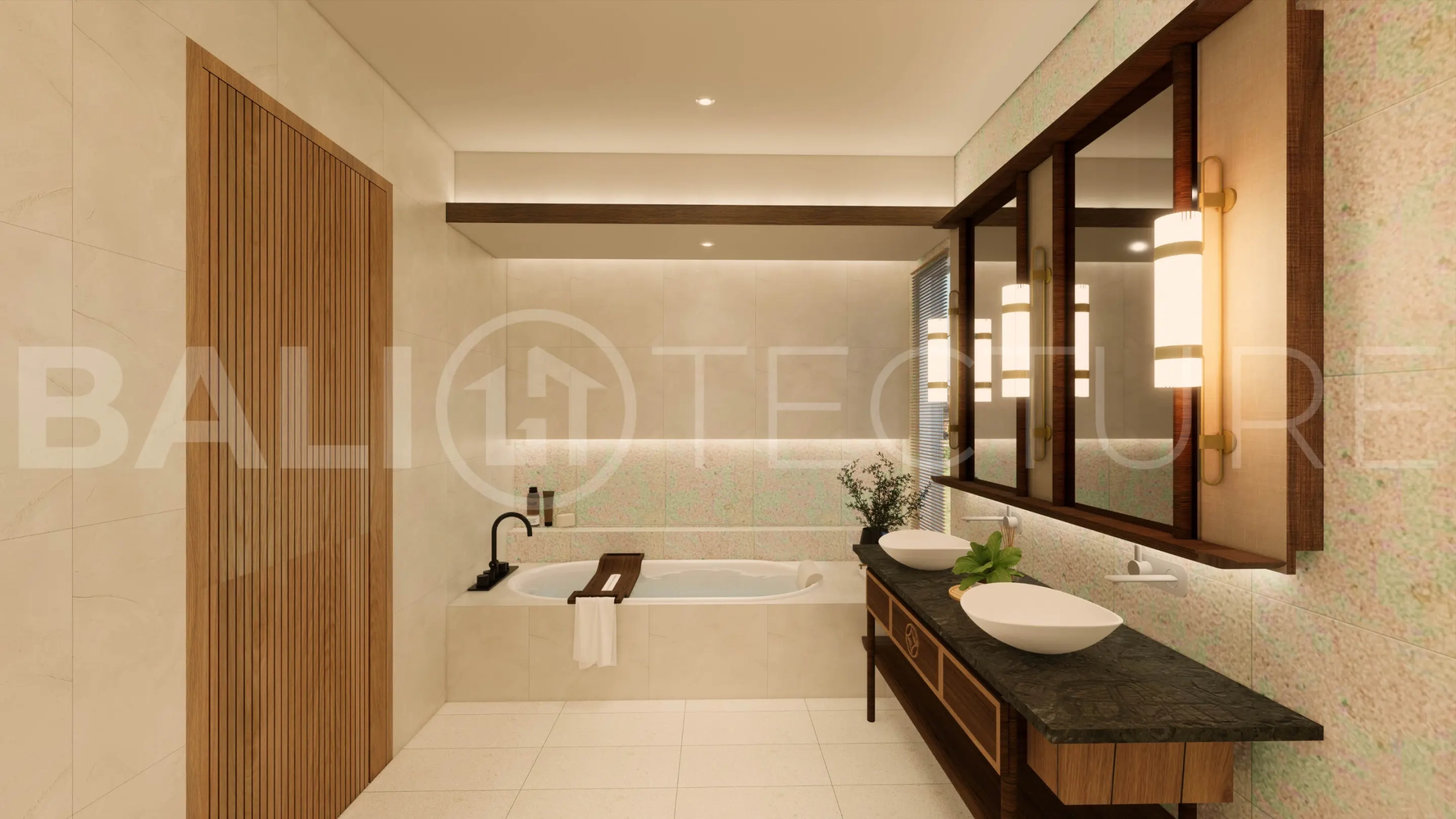 Exclusive 2BR Villa In Seminyak for Sale with Big Pool, Garden & Modern Design9