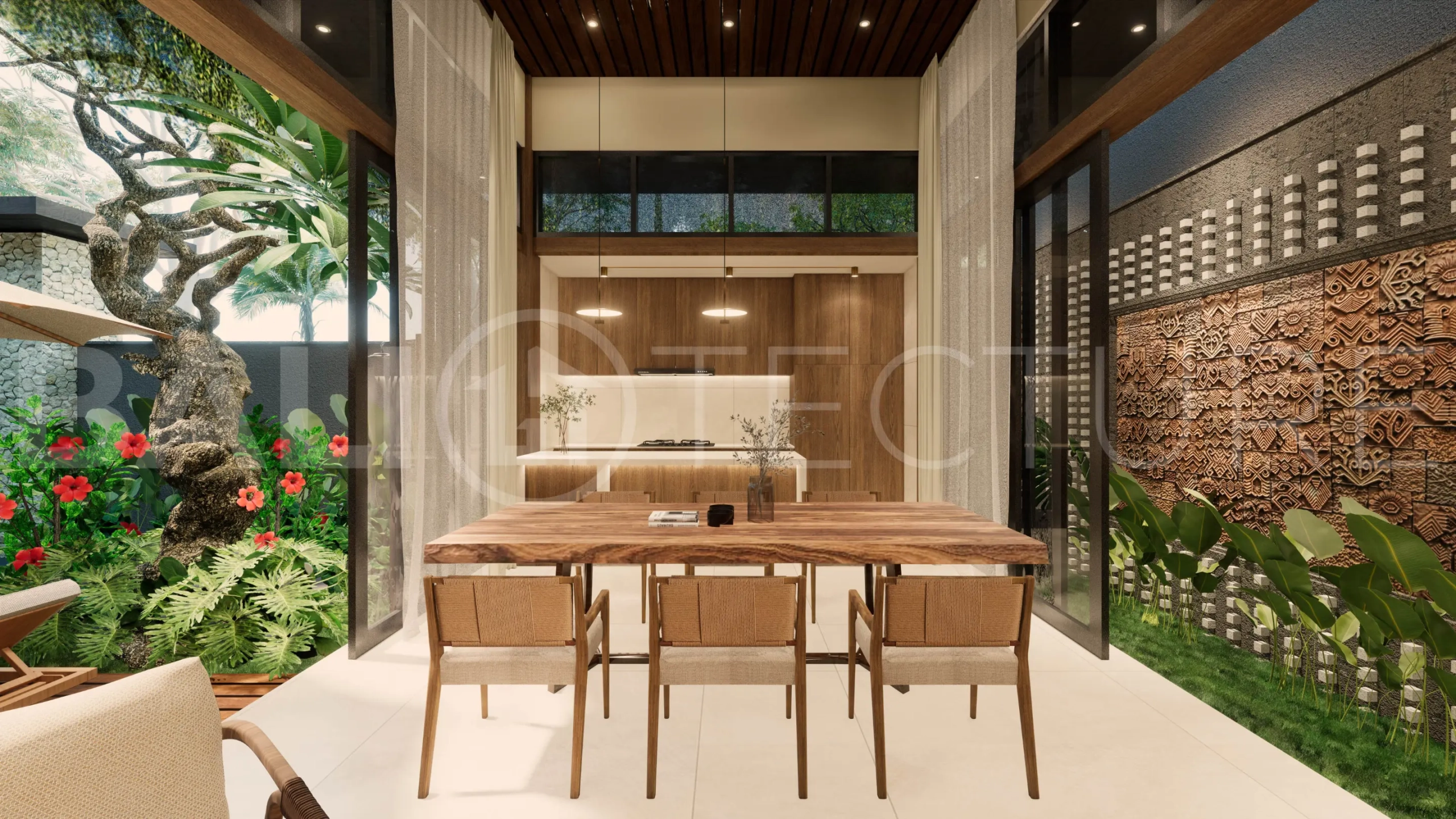 Exclusive 2BR Villa In Seminyak for Sale with Big Pool, Garden & Modern Design10