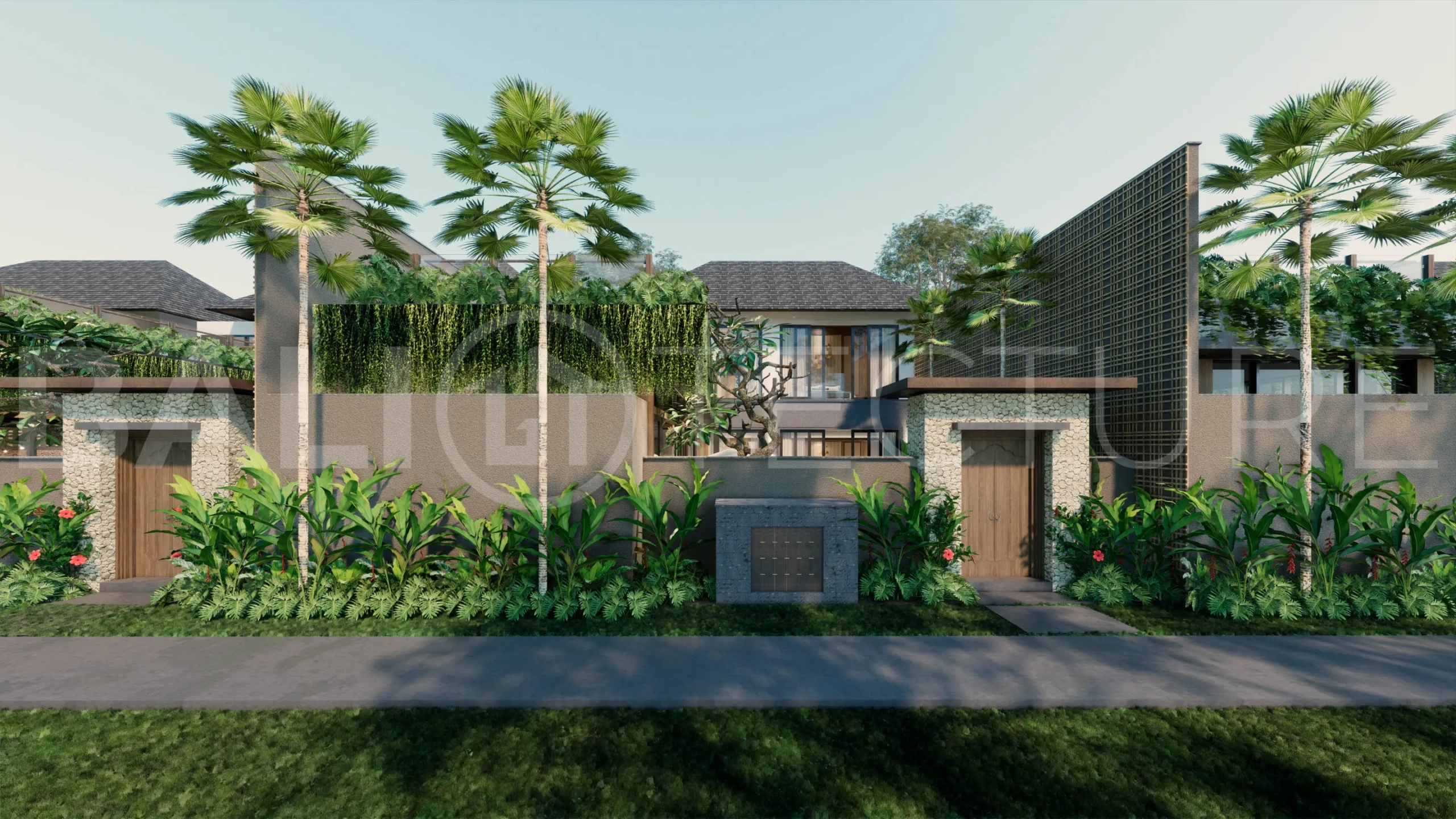 Exclusive 2BR Villa In Seminyak for Sale with Big Pool, Garden & Modern Design14
