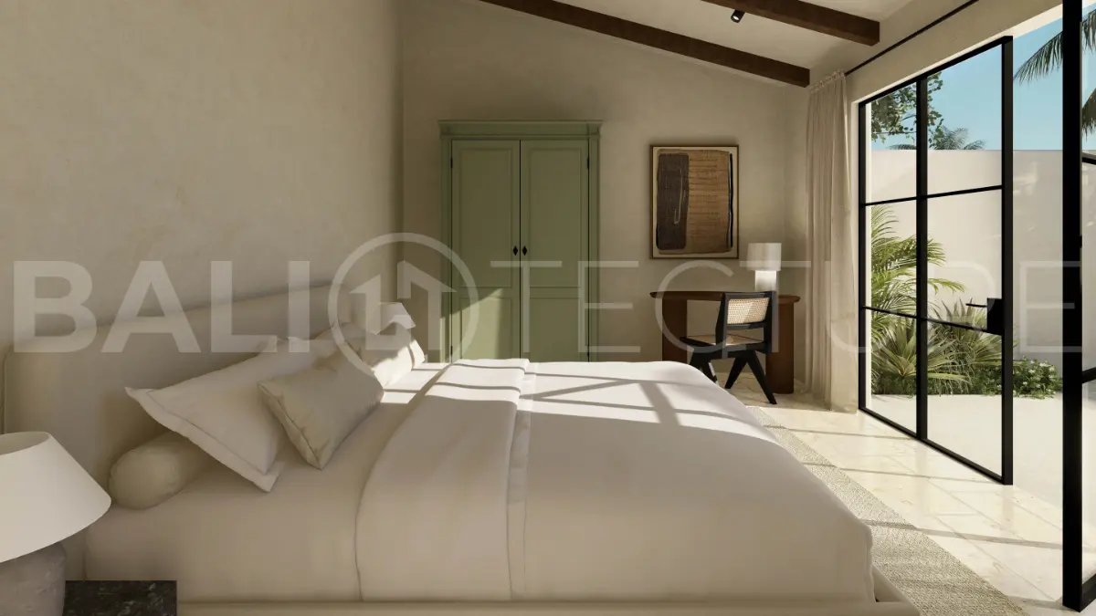 Turnkey 2 Bedroom Villa with Spanish Charm, Rooftop, and Private Pool for Sale In Canggu8