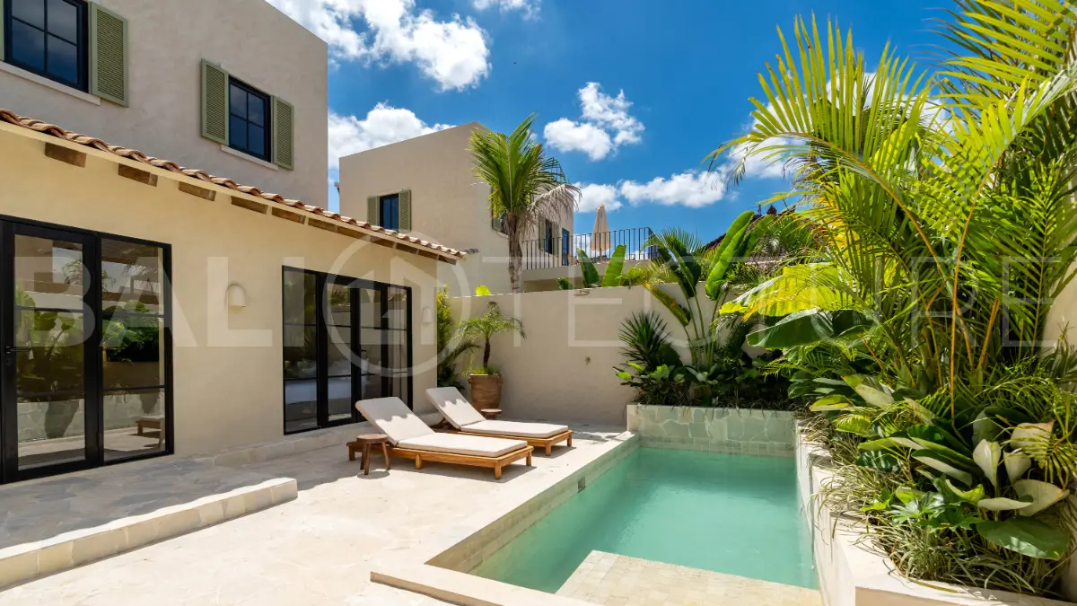 2 Bedroom Villa with Spanish Charm, Rooftop, and Private Pool for Sale In Canggu22