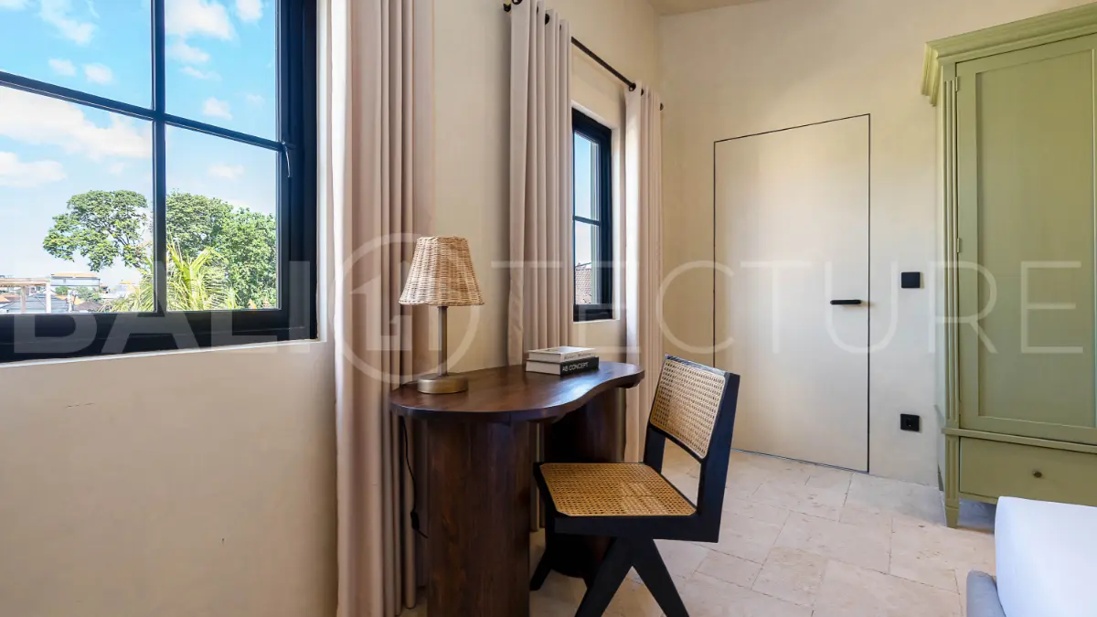2 Bedroom Villa with Spanish Charm, Rooftop, and Private Pool for Sale In Canggu35