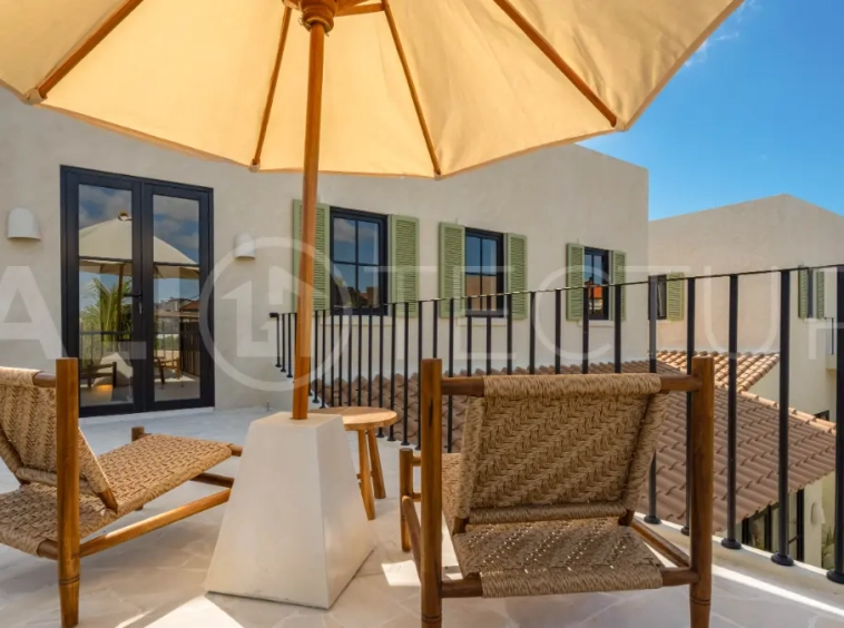 2 Bedroom Villa with Spanish Charm, Rooftop, and Private Pool for Sale In Canggu21