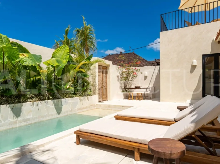 2 Bedroom Villa with Spanish Charm, Rooftop, and Private Pool for Sale In Canggu23