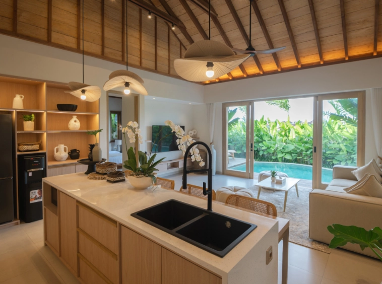 Contemporary Two Bedroom Villa for Sale in Babakan 11