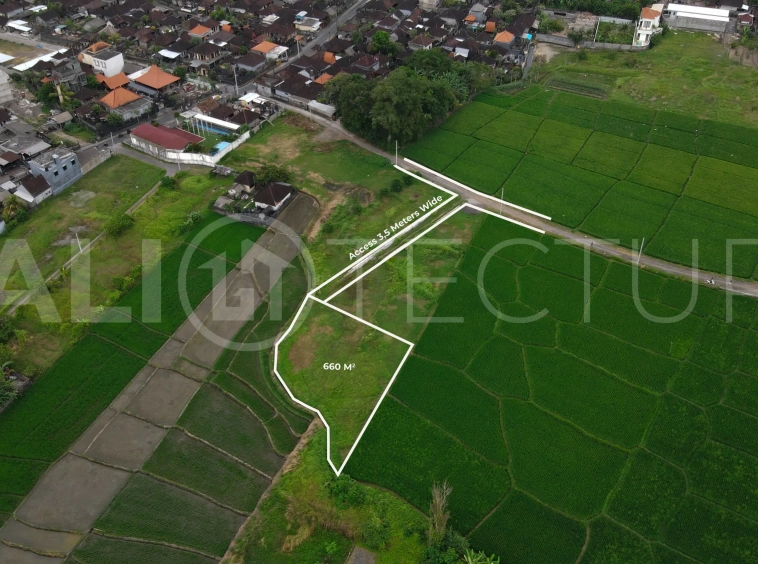 Residential Zoned Land for Sale Near Kedungu Beach3